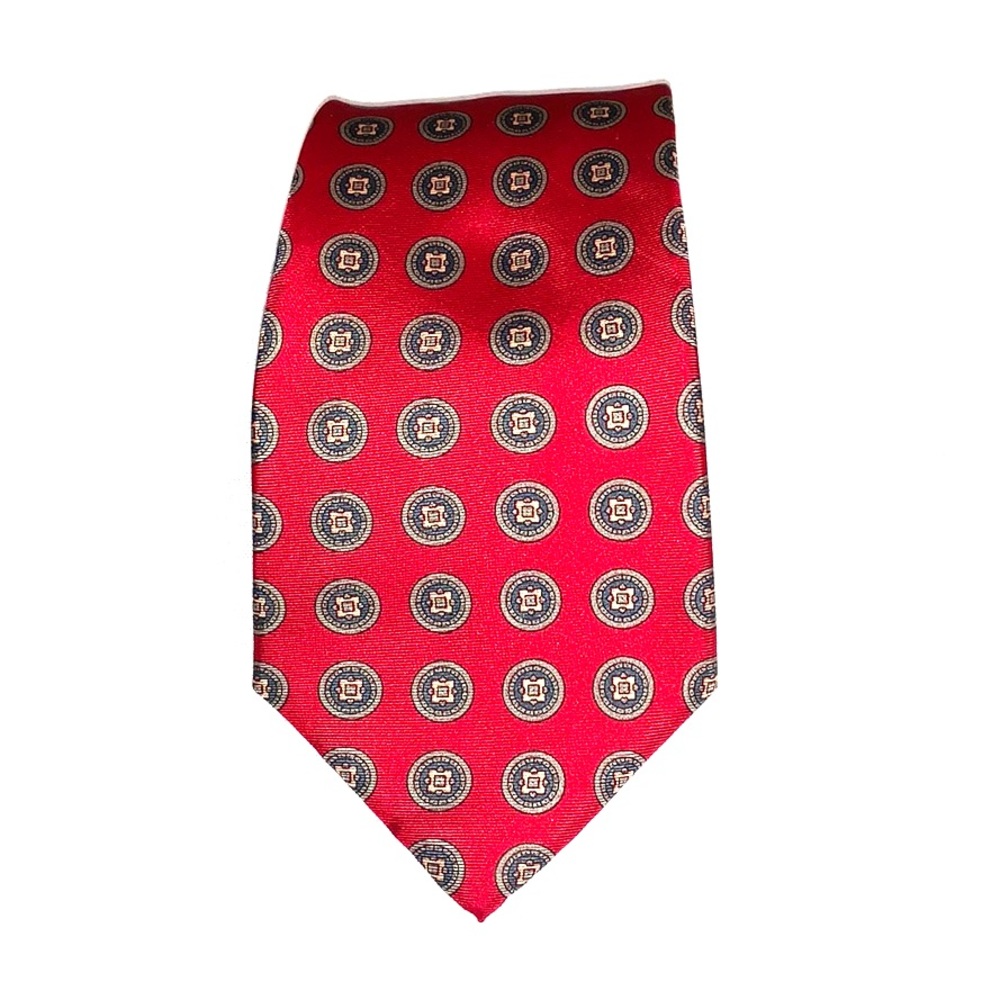 The Valeriano Collection. Patterned Silk Tie NWOT